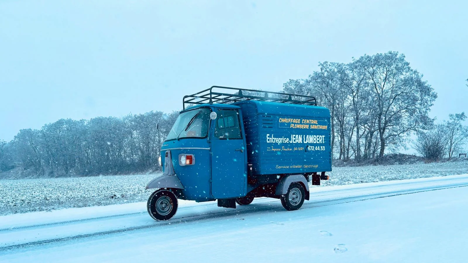 Triporteur Piaggio 